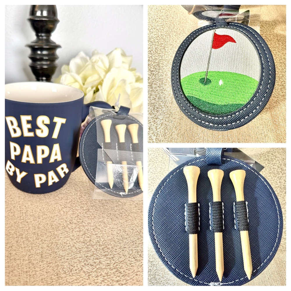 NWT BEST PAPA BY PAR ⛳️ Soft Touch Ceramic Mug